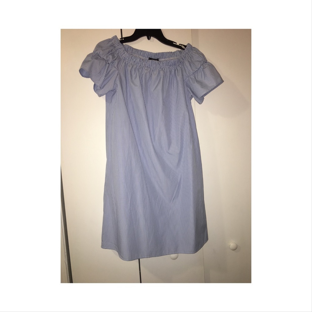 Off the shoulder midi dress